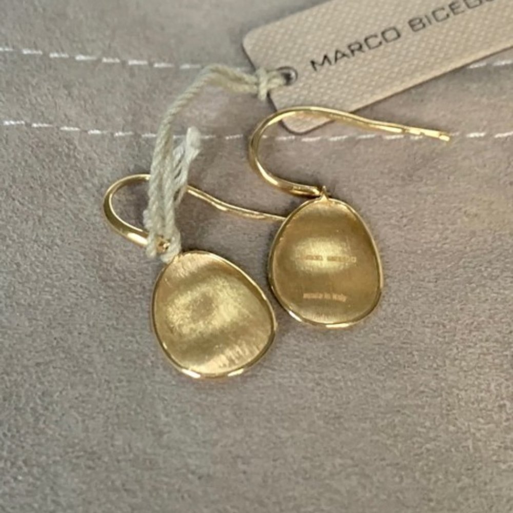 BRAND NEW 18k YG Marco Bicego Lunaria Dangle